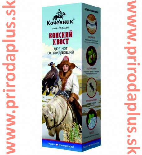 Konský chvost - "kočovník" - gélbalzam na nohy - chladivý 70 ml